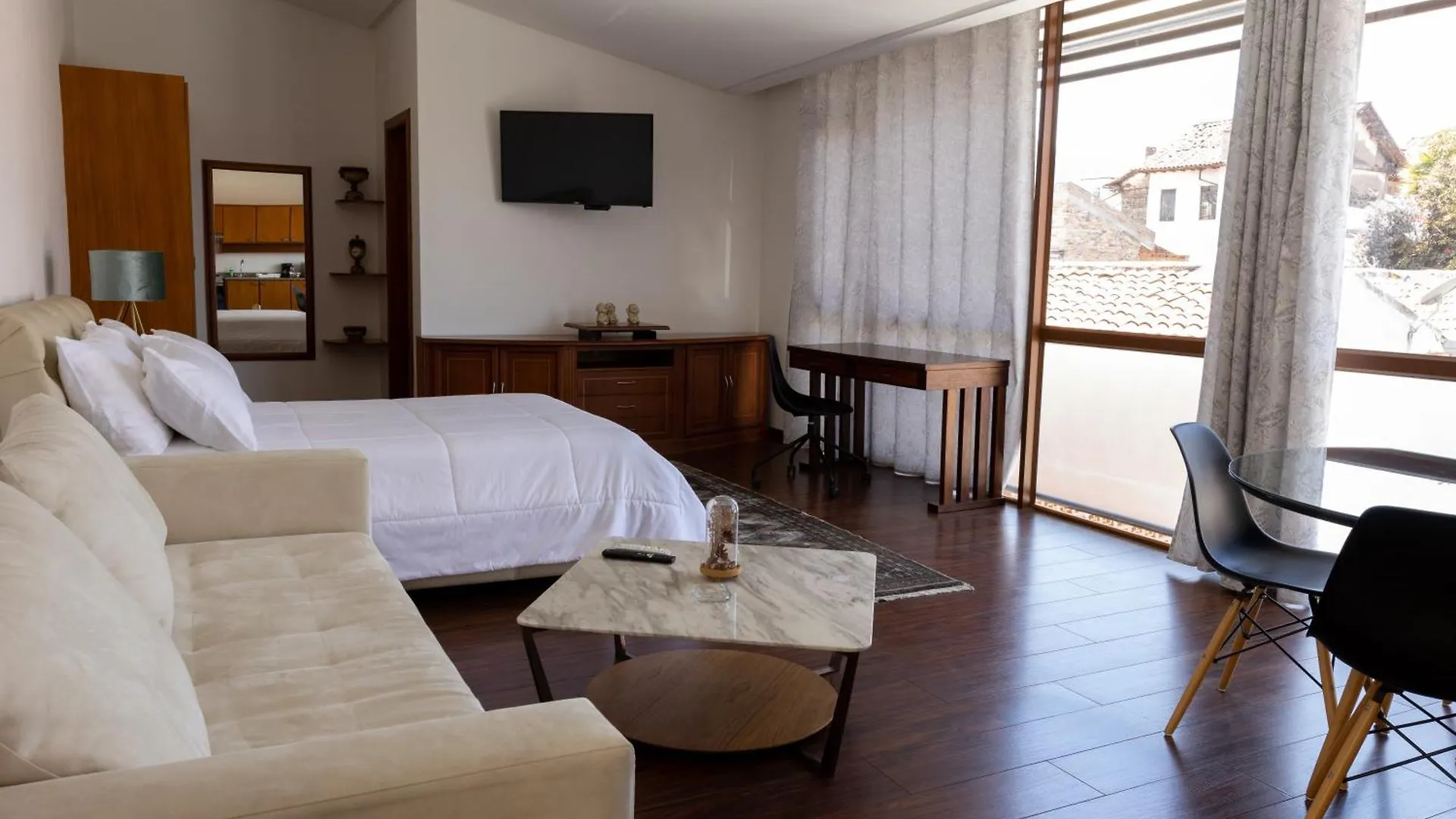 Apartmán Departamento Centrico Con Vista Cuenca 0*,